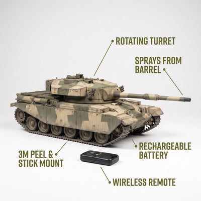 Remote Control Tank Water Cannon