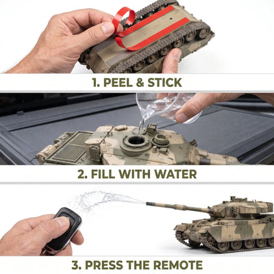 Remote Control Tank Water Cannon